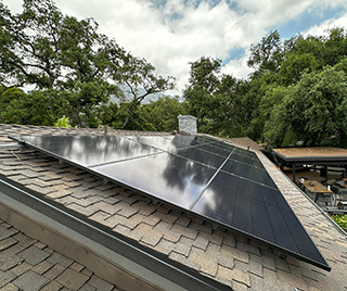 Solar installation in Altadena