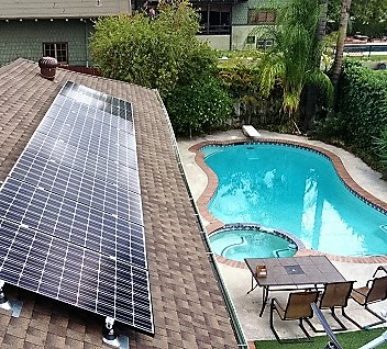 Pool with Solar
