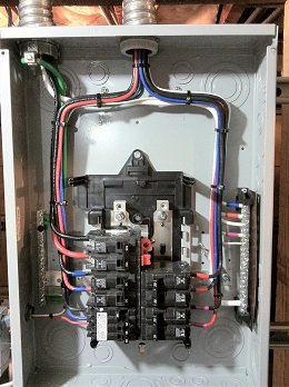 AC sub-panel