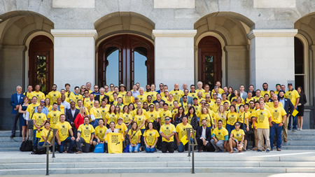 CALSEIA Solar & Storage Contractors at CA Capitol building